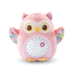 Ma veilleuse lumi chouette rose