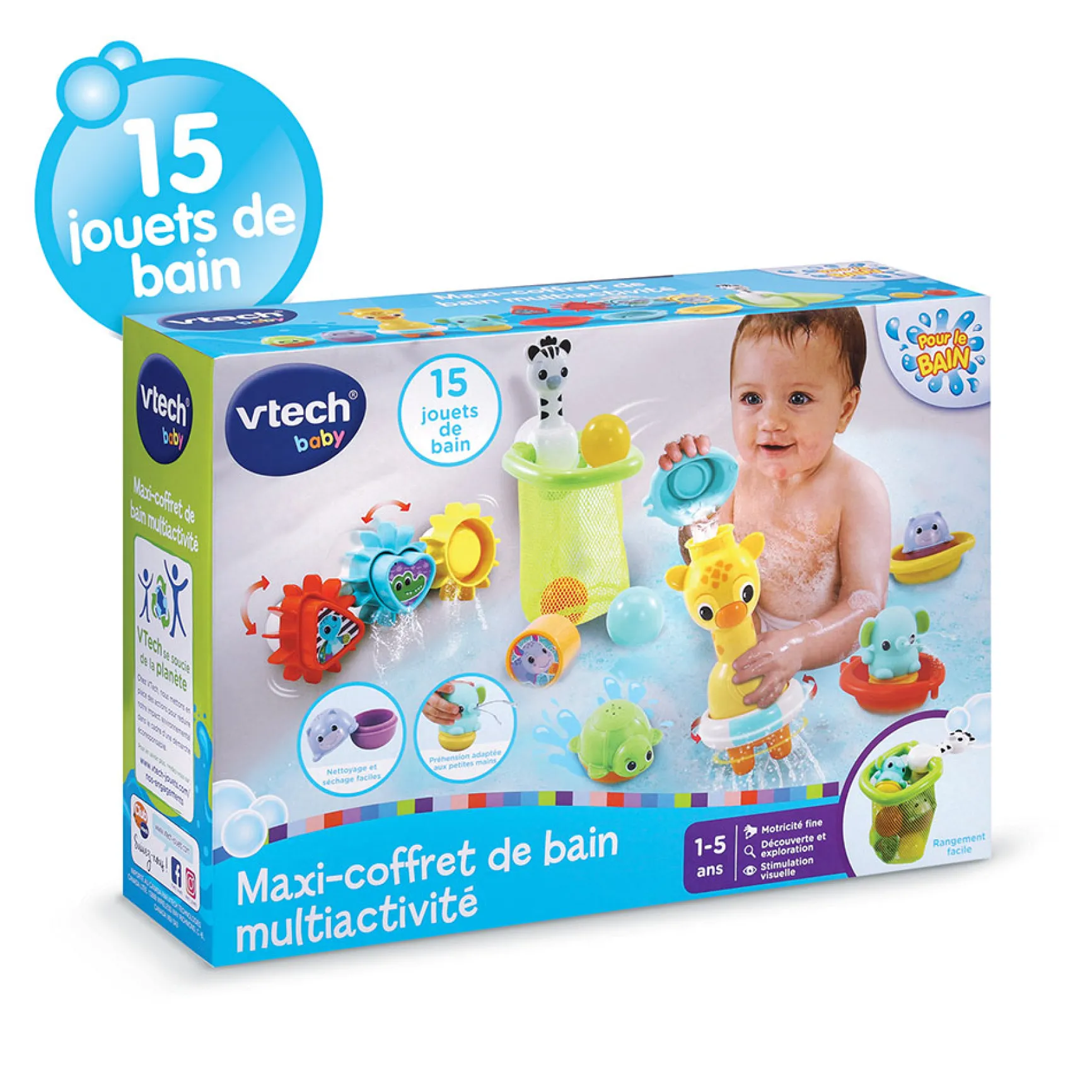 Maxi-coffret de bain multiactivité