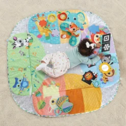 Maxi tapis d'éveil sensoriel 7 en 1