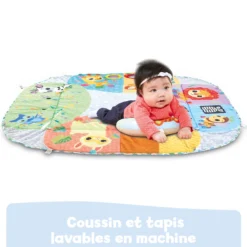 Maxi tapis d'éveil sensoriel 7 en 1