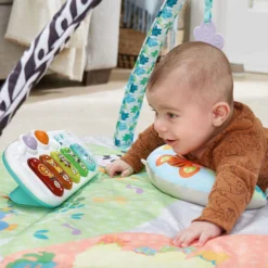 Maxi tapis d'éveil sensoriel 7 en 1