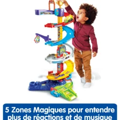 Méga circuit spirales 2 en 1 + Titouan, fou du volant