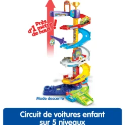 Méga circuit spirales 2 en 1 + Titouan, fou du volant
