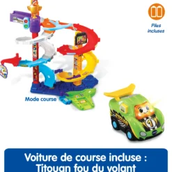 Méga circuit spirales 2 en 1 + Titouan, fou du volant