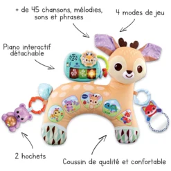 Mon coussin d'éveil sensoriel
