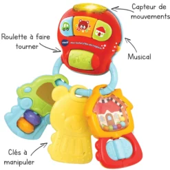 Mon hochet p'tites clés magiques