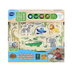 Mon premier puzzle interactif des animaux
