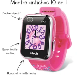 Montre digitale Kidizoom Smartwatch DX2 rose