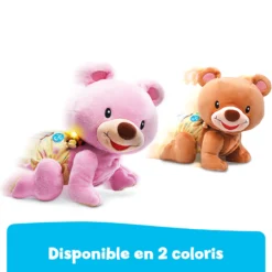 Ourson, 1,2,3 suis-moi rose