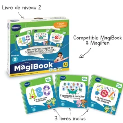 Pack 3 livres - Mes apprentissages de Grande Section, CP & CE1