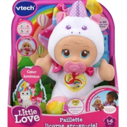 Paillette licorne arc-en-ciel