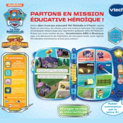 Pat' Patrouille - Mon livre-jeu éducatif
