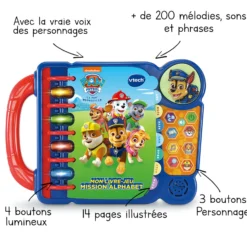 Pat'Patrouille - Mon livre-jeu Mission Alphabet