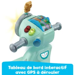 Porteur scooter interactif 3 en 1