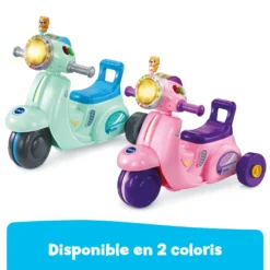 Porteur scooter interactif 3 en 1