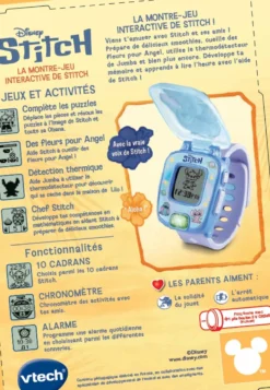 Stitch - La montre-jeu interactive