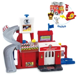 Super caserne de pompiers interactive - Série Pro