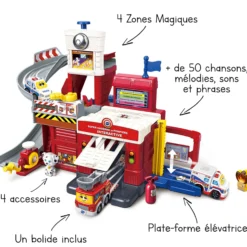 Super caserne de pompiers interactive - Série Pro