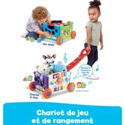Super chariot interactif multi-activités