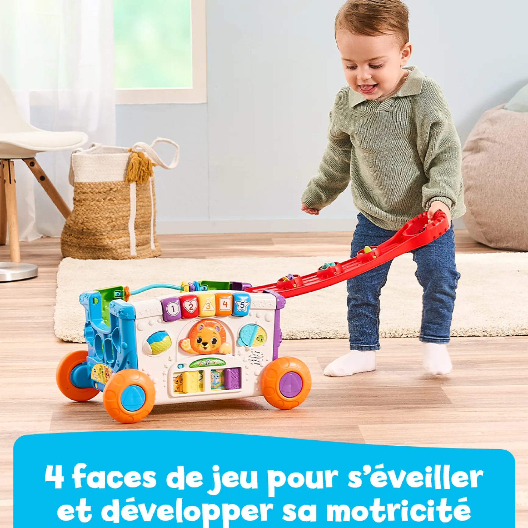 Super chariot interactif multi-activités