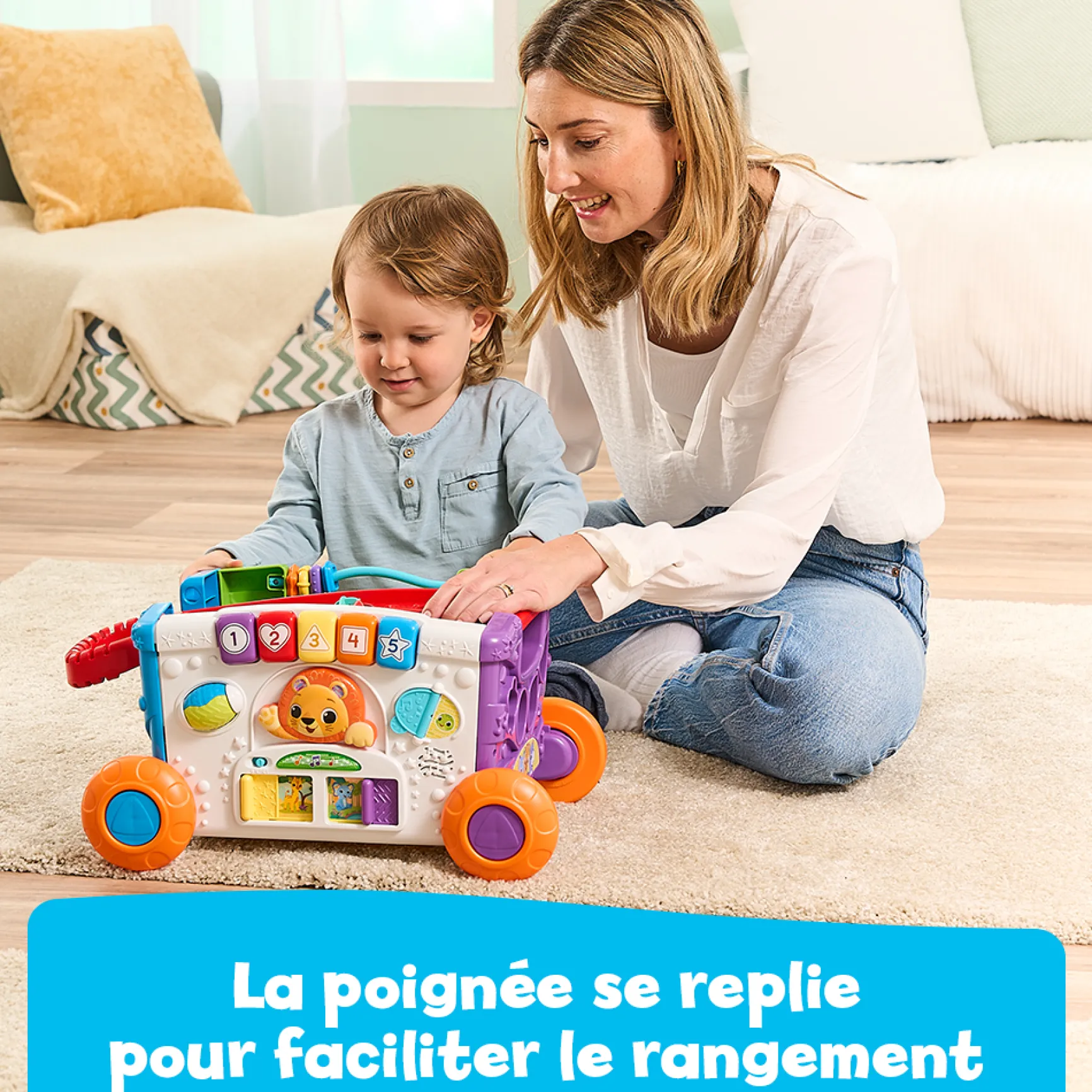 Super chariot interactif multi-activités