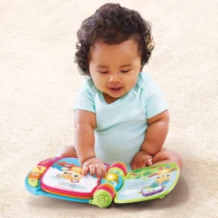 Super livre enchanté des Baby loulous bleu - livre interactif