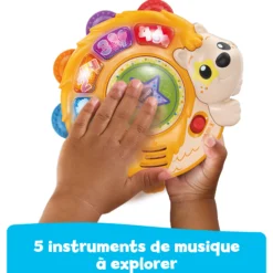 Super tambourin lumi magique