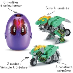 Switch & Go Dinos Surprise V2 - 6 modèles à collectionner