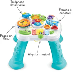 Table d'activités sensorielle des P'tits loulous