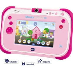 Tablette STORIO MAX 2.0 5' rose - tablette enfant multimédia