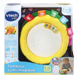 Tambour Lumi magique - jouet musical