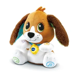 Toutou parle avec moi - chien peluche interactif