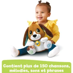 Toutou parle avec moi - chien peluche interactif