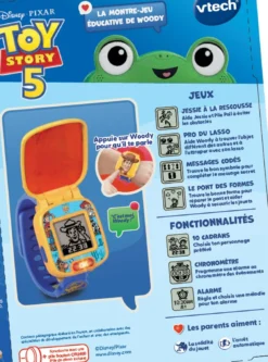 Toy Story 5 - La montre-jeu éducative de Woody