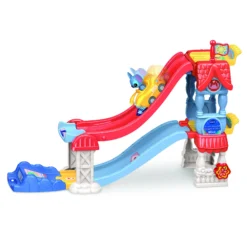 Tut Tut Bolides Stitch - Circuit tremplin toboggan
