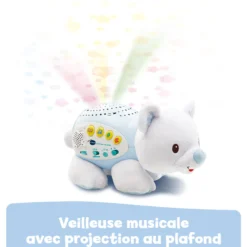 Veilleuse projection Ourson Dodo Nuit Etoilée