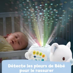 Veilleuse projection Ourson Dodo Nuit Etoilée