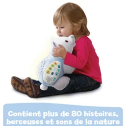Veilleuse projection Ourson Dodo Nuit Etoilée