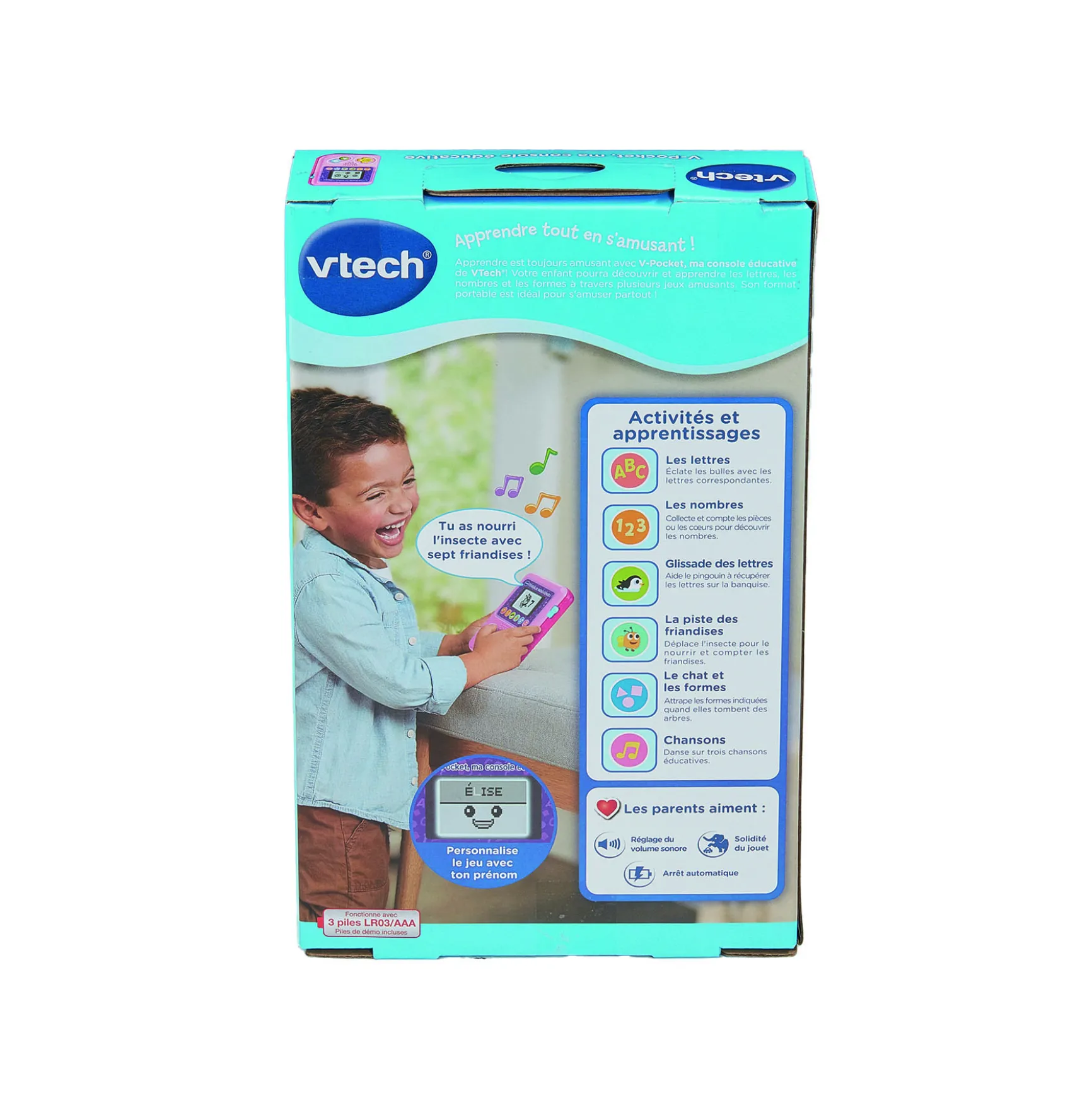 V-Pocket, ma console éducative - rose