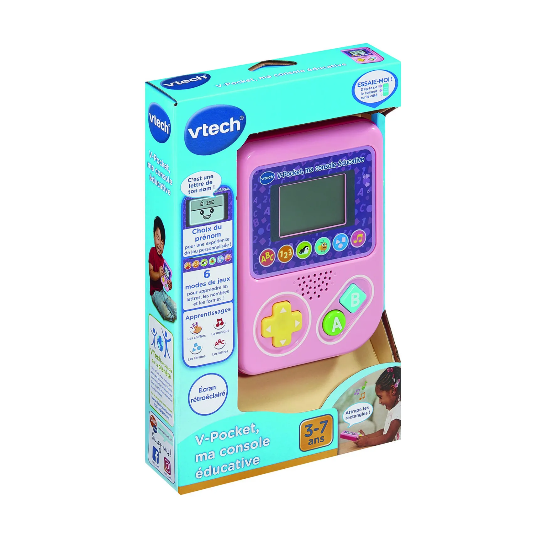 V-Pocket, ma console éducative - rose