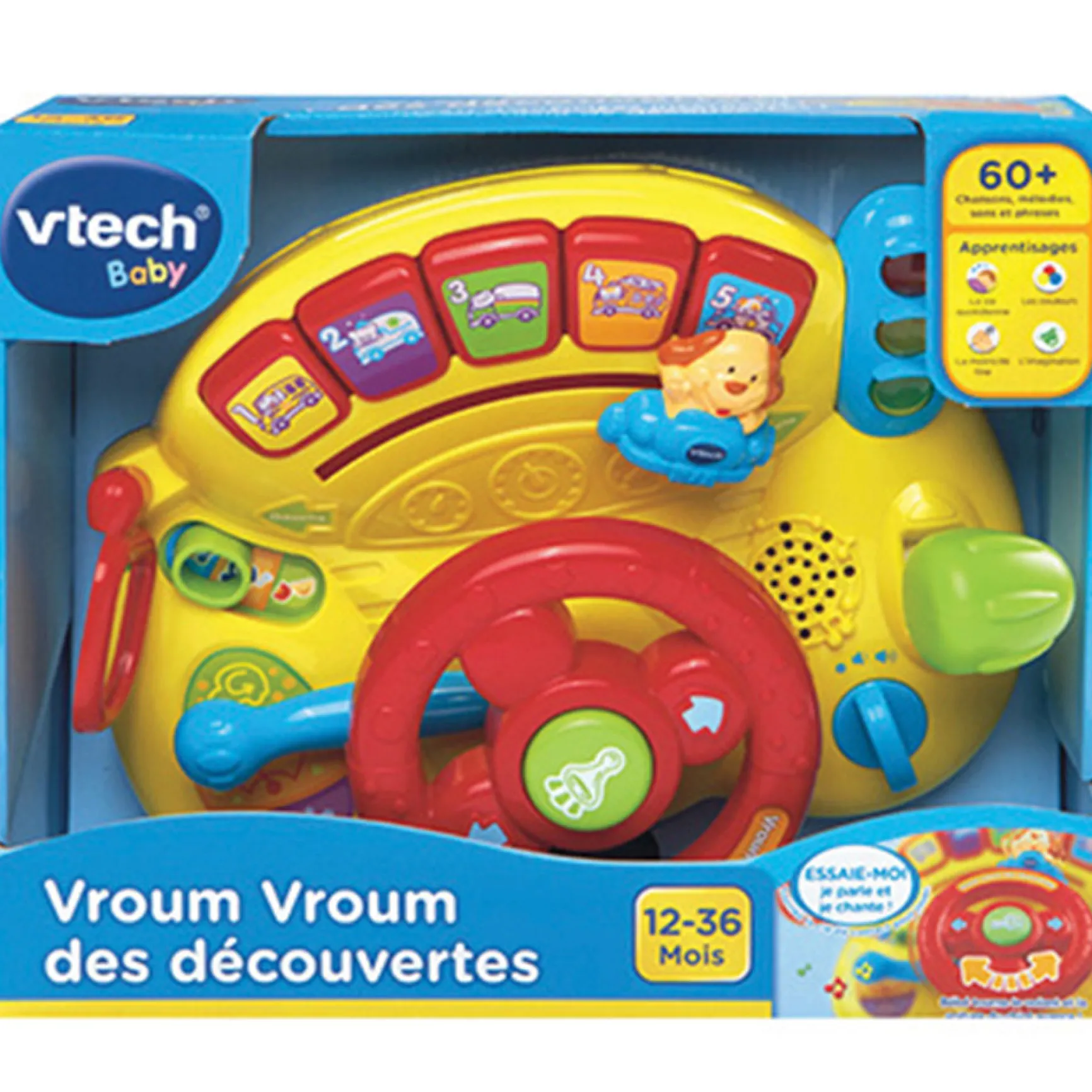 Vroum Vroum des découvertes - tableau d'activités interactif